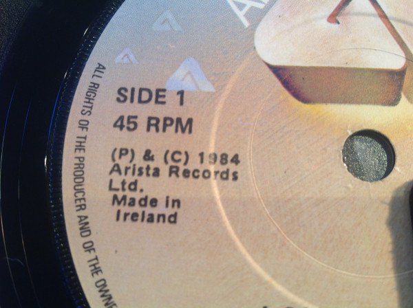 Nick Heyward - Love All Day - Used Vinyl Record 7" image 2