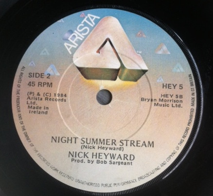Nick Heyward - Love All Day - Used Vinyl Record 7" image 4