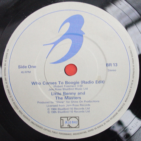 Little Benny & The M - Who Comes To Boogie - Used Vinyl Record 7" image 3