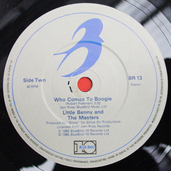 Little Benny & The M - Who Comes To Boogie - Used Vinyl Record 7" image 4