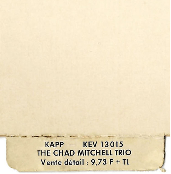 Chad Mitchell Trio - Dona Dona Dona - Used Vinyl Record 7" image 5