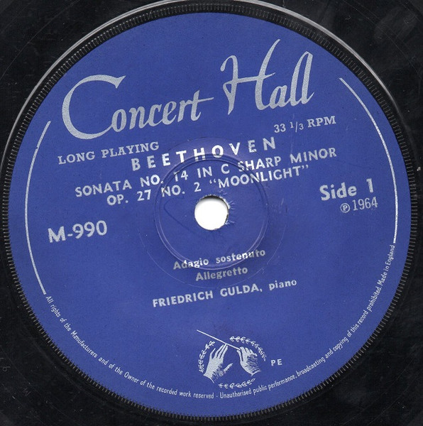 Ludwig van Beethoven - Sonata No.14 In C Sharp Minor, "Moonlight" - U image 3