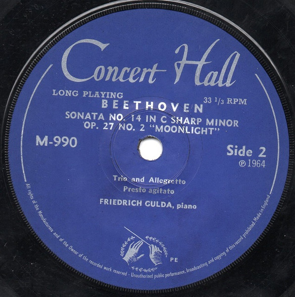 Ludwig van Beethoven - Sonata No.14 In C Sharp Minor, "Moonlight" - U image 4