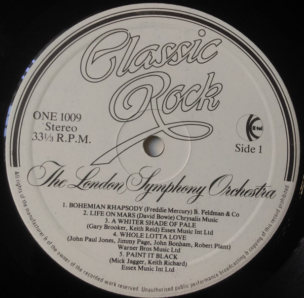 London Symphony Orch - Classic Rock - Used Vinyl Record image 4