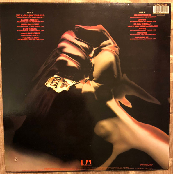 Stranglers - Live (X Cert) - Used Vinyl Record image 2