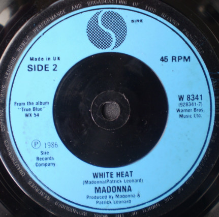Madonna - Who's That Girl - Used Vinyl Record 7" image 2