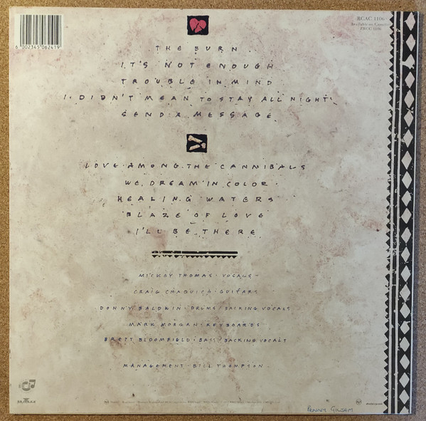 Starship - Love Among The Cannibals - Used Vinyl Record image 2