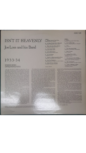 Joe Loss And His Ban - Isn't It Heavenly - Used Vinyl Record image 2
