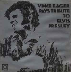 Vince Eager - Pays Tribute To Elvis Presley - Used Vinyl Record image 1