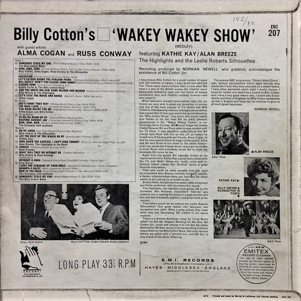 Various - Wakey Wakey !! - Used Vinyl Record image 2