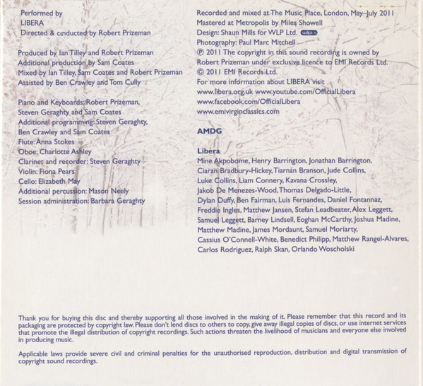 Libera - Christmas Album - Used CD image 4