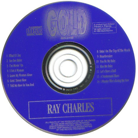 Ray Charles - Gold - Used CD image 3