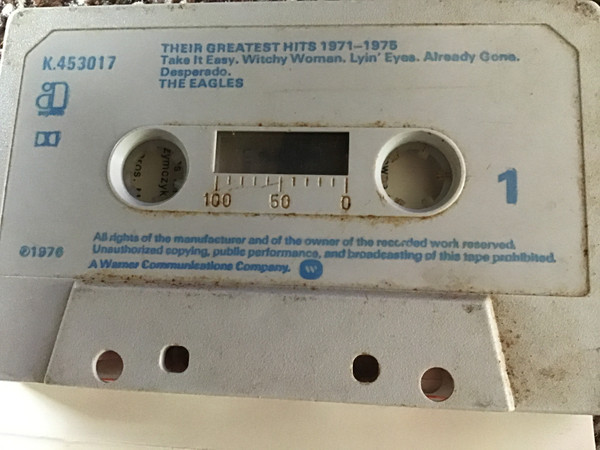 Eagles - ir Greatest Hits 1971-1975 - Used Cassette image 3