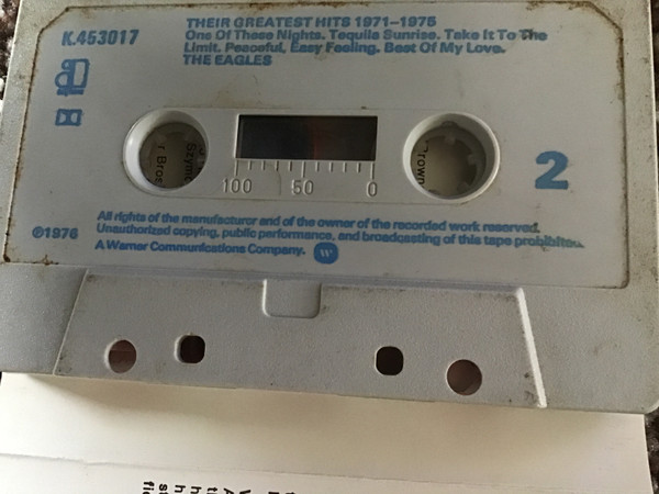 Eagles - ir Greatest Hits 1971-1975 - Used Cassette image 4