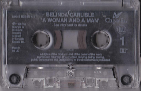 Belinda Carlisle - A Woman & A Man - Used Cassette image 3