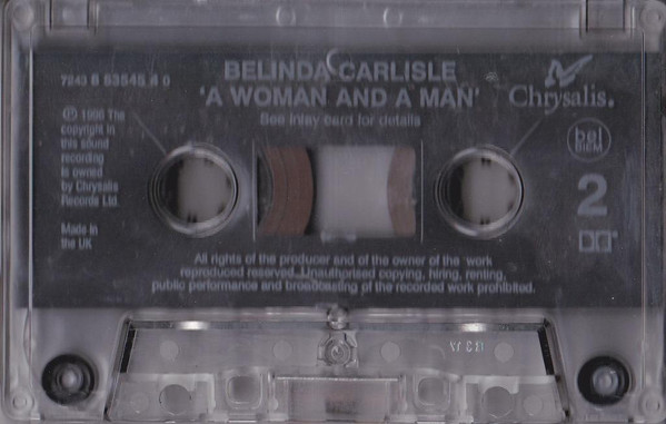 Belinda Carlisle - A Woman & A Man - Used Cassette image 4
