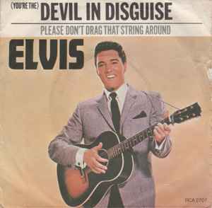 Elvis Presley - (You're The) Devil In Disguise - Used Vinyl Record 7" image 1