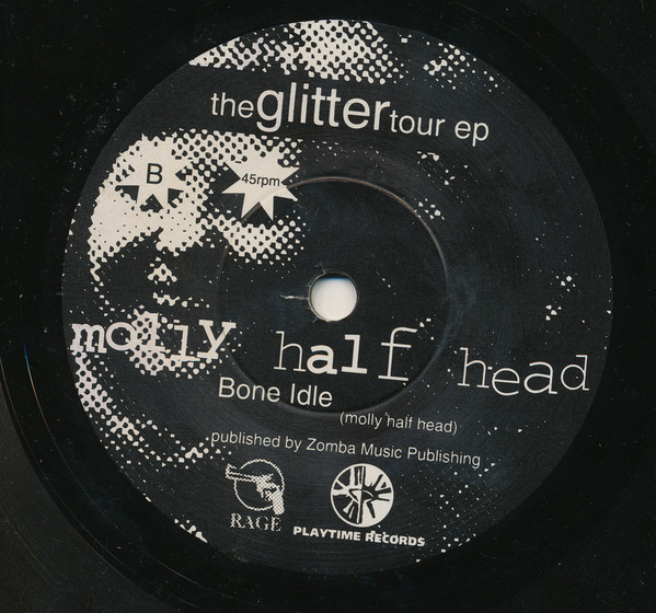 Molly Half Head - Glitter Tour EP - Used Vinyl Record 7" image 3