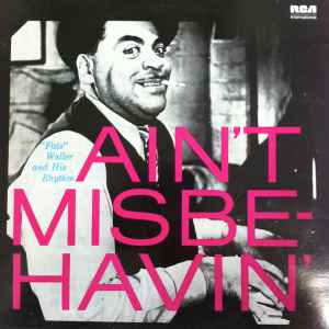 Fats Waller & His Rh - Ain't Misbe-havin' - Used Vinyl Record image 1