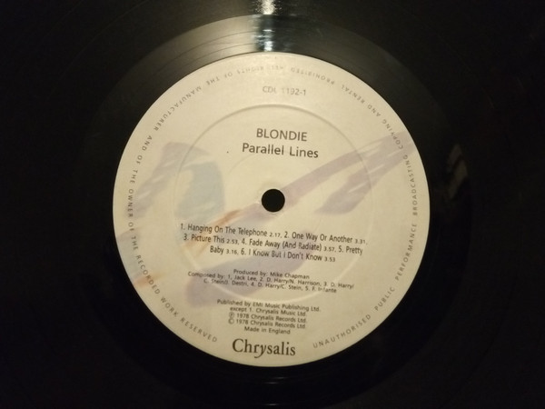 Blondie - Parallel Lines - Used Vinyl Record image 4