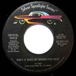 Crystal Gayle - Don't It Make My Brown Eyes Blue / Green Door - Used image 1
