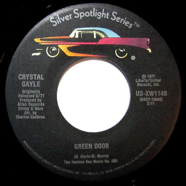 Crystal Gayle - Don't It Make My Brown Eyes Blue / Green Door - Used image 2