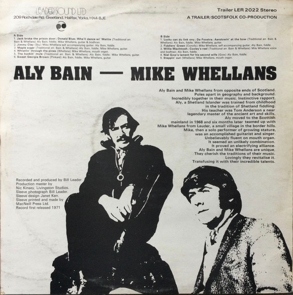 Aly Bain - - - Used Vinyl Record image 2