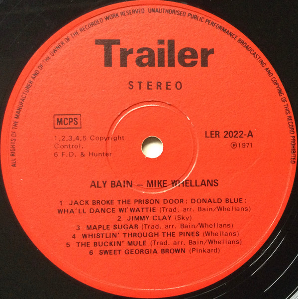 Aly Bain - - - Used Vinyl Record image 3