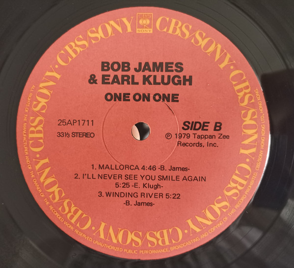 Bob James - One On One - Used Vinyl Record image 7