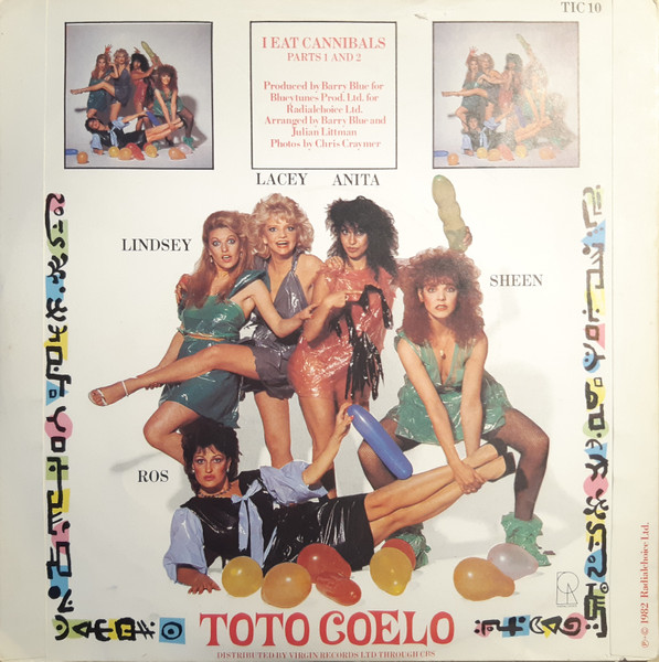 Toto Coelo - I Eat Cannibals - Used Vinyl Record 7" image 2