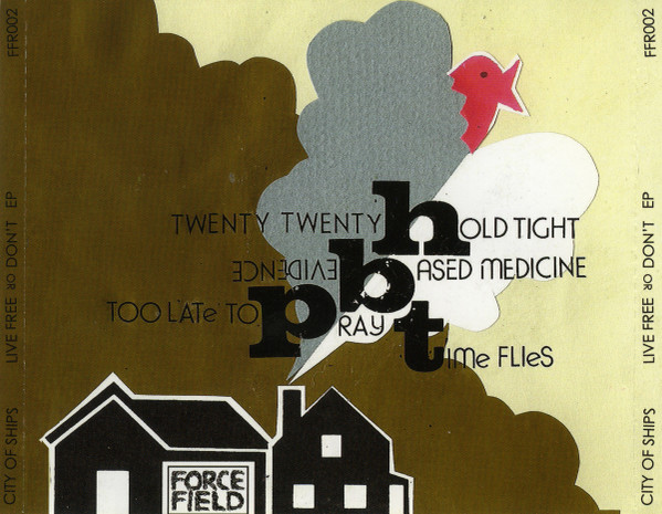 City Of Ships - Live Free Or Don't - Used CD image 2