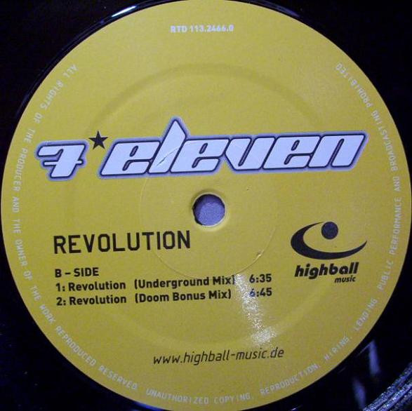 7 Eleven - Revolution - Used Vinyl Record 12" image 3