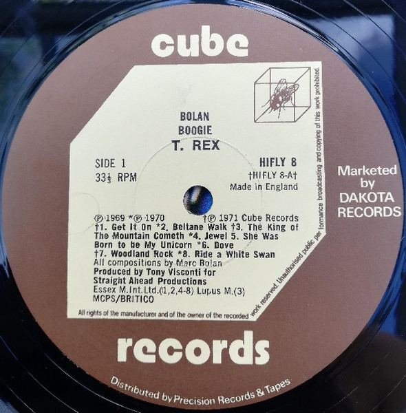 T. Rex - Bolan Boogie - Used Vinyl Record image 3