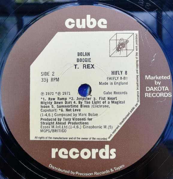 T. Rex - Bolan Boogie - Used Vinyl Record image 4