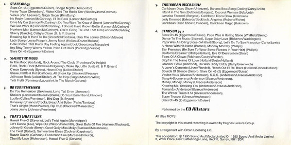 CD Allstars - Ultimate Non-Stop Party Album - Used CD image 2