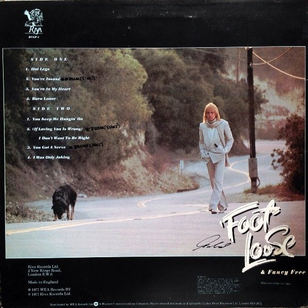 Rod Stewart - Foot Loose & Fancy Free - Used Vinyl Record image 2