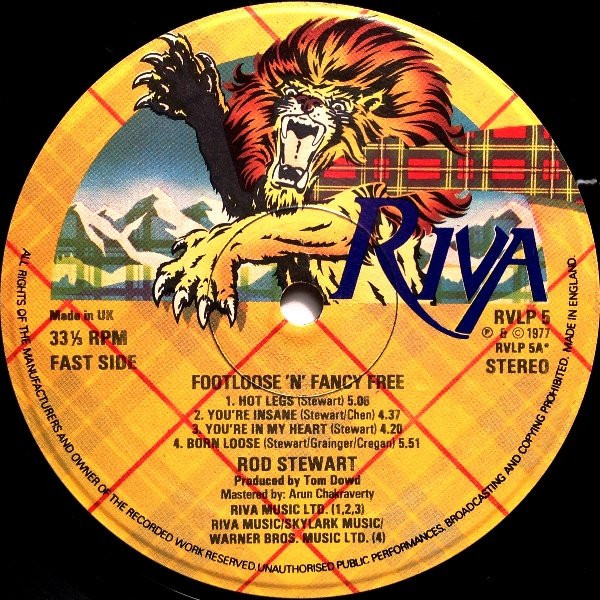 Rod Stewart - Foot Loose & Fancy Free - Used Vinyl Record image 3