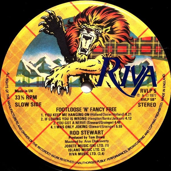 Rod Stewart - Foot Loose & Fancy Free - Used Vinyl Record image 4
