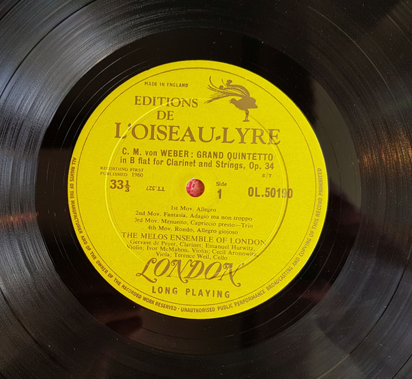 Carl Maria von Weber - Grand Quintetto In B Flat / Trio In E Flat (Kegel image 3