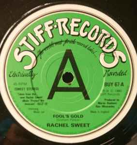 Rachel Sweet - Fools Gold - Used Vinyl Record 7" image 1