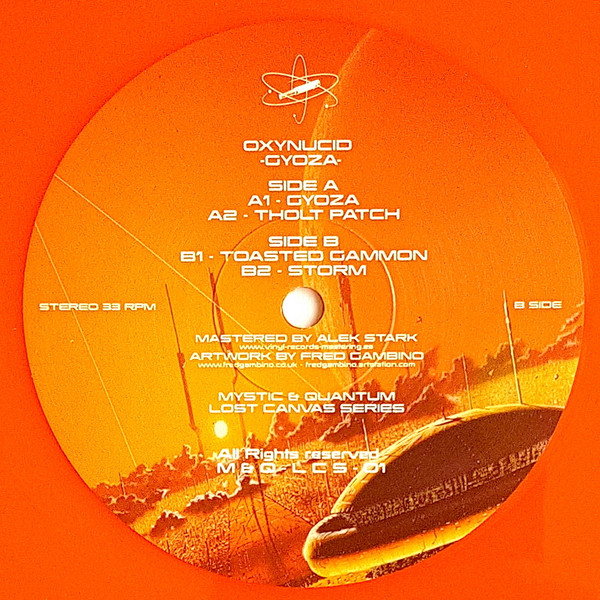 Oxynucid - Gyoza - Used Vinyl Record image 4