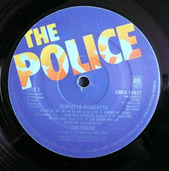 Police - Zenyatta Mondatta - Used Vinyl Record image 4