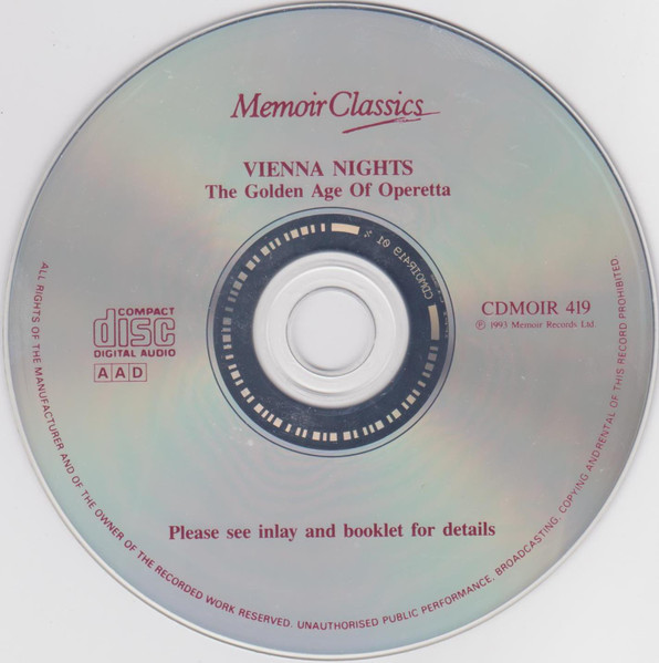 Johann Strauss Jr. - Vienna Nights - The Golden Age Of Operetta - Use image 3