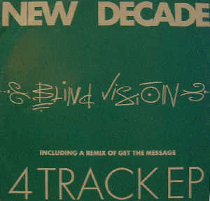 New Decade - Narrow Minds / Blind Vision 4 Track EP - Used Vinyl Reco image 6