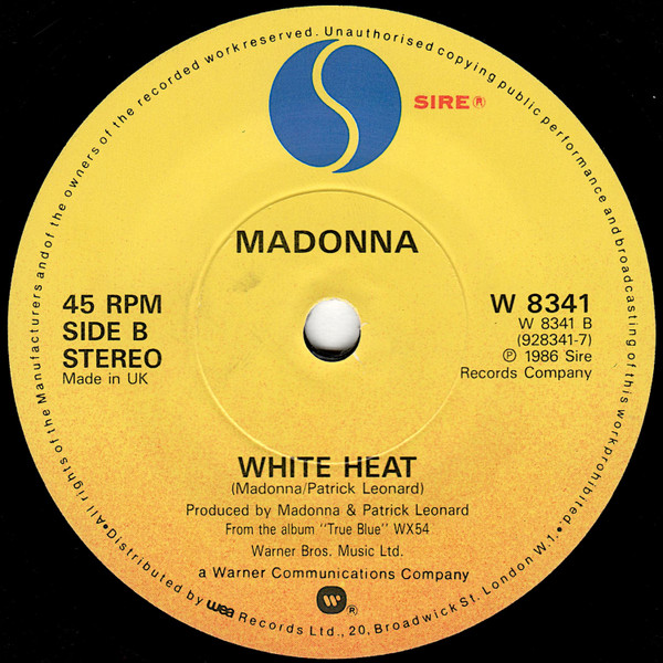 Madonna - Who's That Girl - Used Vinyl Record 7" image 4