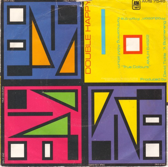 Split Enz - I Got You - Used Vinyl Record 7" image 2