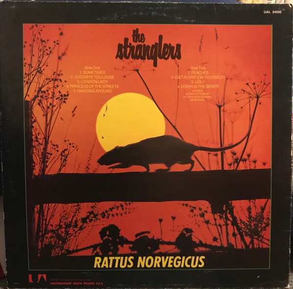 Stranglers - Stranglers IV (Rattus Norvegicus) - Used Vinyl Record image 2