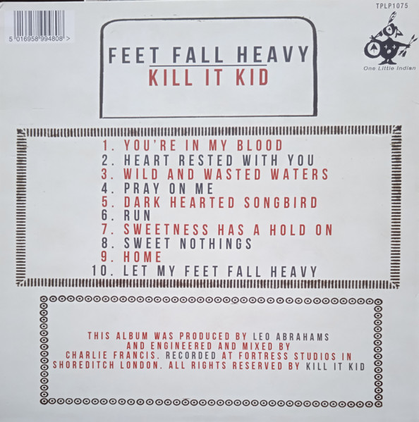 Kill It Kid - Feet Fall Heavy - Used Vinyl Record image 2