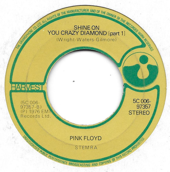 Pink Floyd - Have A Cigar - Used Vinyl Record 7" image 4