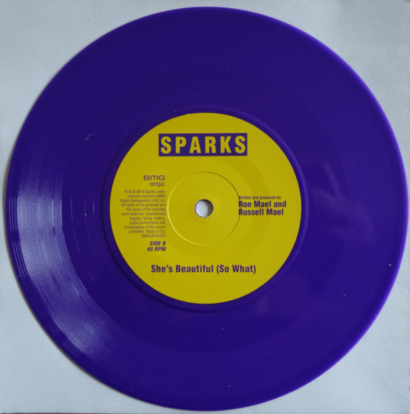 Sparks - Let's Go Surfing - Vinyl Record 7" image 4